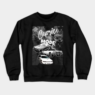 Smoking Skulls Caprice Donk Bubble Box Crewneck Sweatshirt